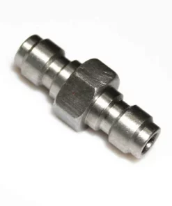 Hot Sale ⭐ PCP Stainless Steel Both End Male Quick Disconnect Adaptor Double Male Fill Nipple 1 Pcs 😉