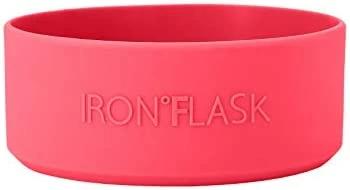 Best Sale π IRON Β°FLASK Protective Silicone Boot For Wide And Narrow Mouth Bottles 12 Oz - 64 Oz For Sports Water Bottles Accessories Sleeve Fuchsia π - Image 2