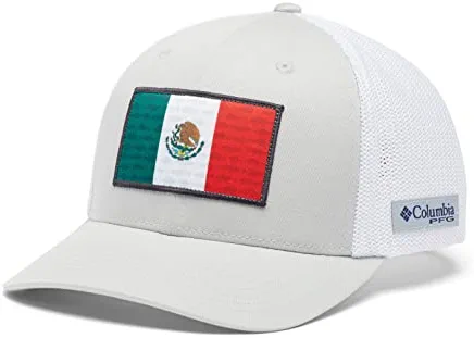 Flash Sale ✨ Columbia PFG Fish Flag Mesh Ball Cap-High Titanium, Black ❤️ - Image 8