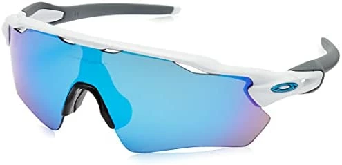 New ๐ Oakley Men's Oo9208 Radar Ev Path Rectangular ๐ Sunglasses Polished White/fire Iridium ๐ - Image 11