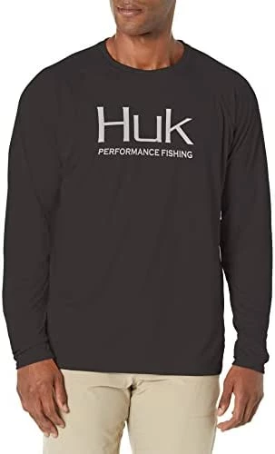 Hot Sale 🌟 HUK Men's Pursuit Vented Long Sleeve 30 UPF Fishing 👚 Shirt Desert Sage 👍 - Image 3