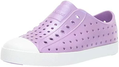 Cheapest ๐ Native ๐ Shoes ๐ง Girls Jefferson Iridescent (Toddler/Little Kid) Lavender Purple/shell White/galaxy ๐ - Image 7
