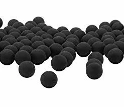 Outlet 🧨 T4E Premium Rubber Ball Ammo For Paintball Guns, Black 🎉