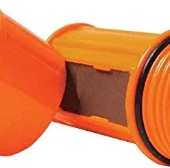 Top 10 😍 Waterproof Match Case With Integrated Striker And 2 Replacement Strikers Orange ⭐