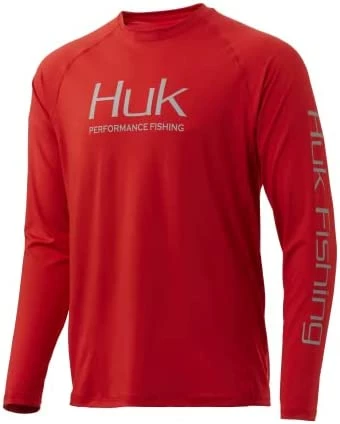 Hot Sale 🌟 HUK Men's Pursuit Vented Long Sleeve 30 UPF Fishing 👚 Shirt Desert Sage 👍 - Image 15