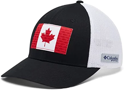 Flash Sale ✨ Columbia PFG Fish Flag Mesh Ball Cap-High Titanium, Black ❤️ - Image 2