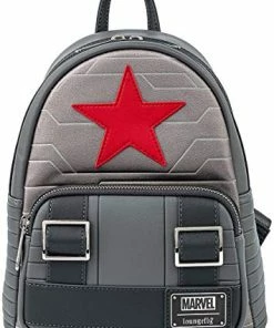 Wholesale 👍 Loungefly Marvel Winter Soldier Mini 🎒 Backpack Standard 💯