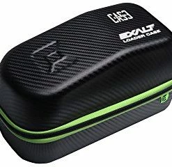 Deals 🧨 Exalt Paintball Loader Case - Univeral Paintball Hopper Protective Case - Carbon Case Series (Black Carbon/Lime Microfiber) 🎉