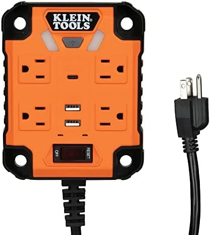 Best reviews of ๐ Tools 29601 Magnetic Power Strip With Surge Protector, 4 Outlets, 3 USB Ports, 5-Foot Cord, Power Supply Box With Light, PowerBox 1 โญ - Image 7