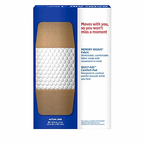 Budget โ Dhesvie Bandages Flexible Fabric, Extra Large, 10 Count ๐ - Image 2