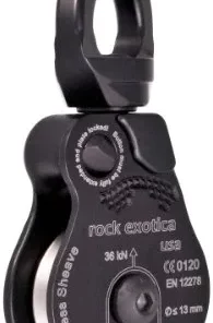 Flash Sale ⭐ Rock Exotica Omni-Block 1.5" Pulley Black 🔥