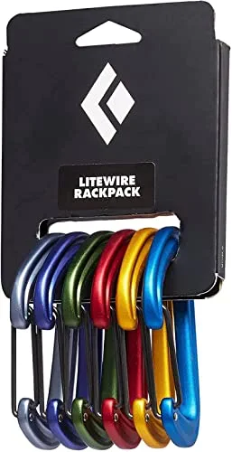 Coupon ❤️ Black Diamond Litewire Carabiner Rackpack, 6 Pack No Color ❤️