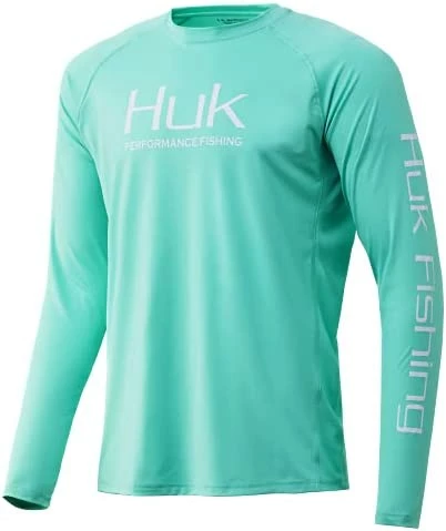 Hot Sale 🌟 HUK Men's Pursuit Vented Long Sleeve 30 UPF Fishing 👚 Shirt Desert Sage 👍 - Image 8