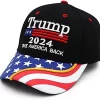 Buy 🧨 Trump Hat Donald Trump 2024 Hat Take America Back Save America MAGA Hat FJB Embroidery Adjustable Trucker Cap For Men 👩 Women T8red 🔔