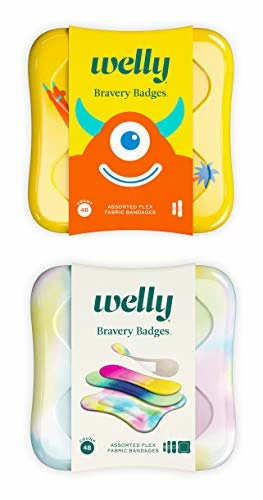 Cheapest π₯° Bandages - Bravery Badges, Flexible Fabric, Adhesive, Assorted Shapes, Monsters And Colorwash - 48 Ct, 2 Pack π€©