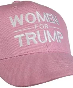 Top 10 🧨 Tropic Hats Adult Embroidered 👩 Women For Trump Adjustable Ballcap Dark Pink W/white Thread 😀