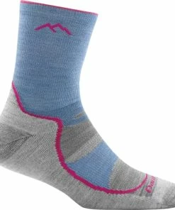 Hot Sale 👍 Darn Tough Teen-boys Light Hiker Micro Crew Light Cushion (Toddler/Little Kid/Big Kid) Vapor ✔️