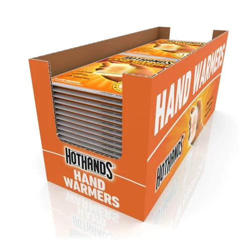 New โญ Hand Warmers - Long Lasting Safe Natural Odorless Air Activated Warmers - Up To 10 Hours Of Heat - 40 Pair ๐