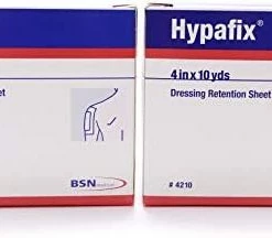 Discount 👍 And Nephew/BSN Hypafix 👗 Dressing Retention Sheet Roll 4" X 10 Yards, 1 Count (Pack Of 2) 🎁