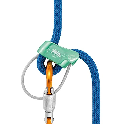 Flash Sale ⌛ Petzl Verso Belay Device - Compact, Lightweight Belay Device, For One Or Two Rope Strands While Climbing Or Rappelling Grey 👍 - Image 3
