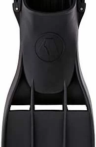 Cheap 😀 RK3 Military Rubber Fin With Adjustable Stainless Steel Spring Straps Blac 😍