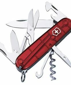 Coupon 🎉 Climber Ruby - Swiss Army Pocket Knife 91 Mm - 14 Tools 🔔