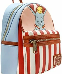 Flash Sale 🧨 LOUNGEFLY X DISNEY Dumbo Stripe Star Of The Show Mini 🎒 Backpack 😉