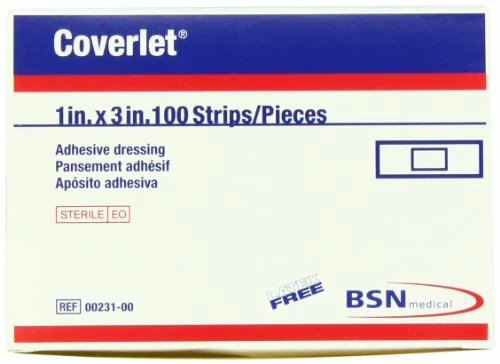 Cheapest ๐ฅฐ Coverlet Strip ๐ Dressings 1" X 3" 100 Per Box โญ