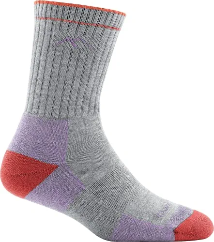 Budget β Darn Tough Coolmax Micro Crew Cushion Sock - π© Women's Light Gray π₯°