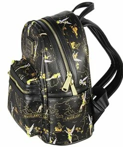Flash Sale 👍 Loungefly Disney Tinkerbell Neverland Treasure Map All-Over Print Little Bit Of Pixie Dust Mini 🎒 Backpack 🔥