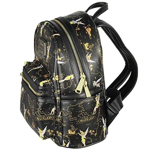 Flash Sale ๐ Loungefly Disney Tinkerbell Neverland Treasure Map All-Over Print Little Bit Of Pixie Dust Mini ๐ Backpack ๐ฅ