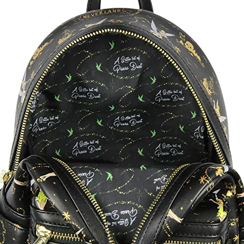 Flash Sale ๐ Loungefly Disney Tinkerbell Neverland Treasure Map All-Over Print Little Bit Of Pixie Dust Mini ๐ Backpack ๐ฅ - Image 3