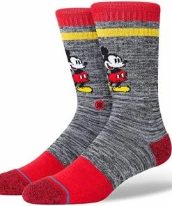 Budget 🧨 Stance Crew Vintage Disney 2020 🧦 Socks Black 😍