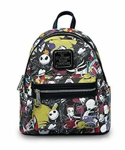 Coupon 👍 Loungefly The Nightmare Before 🎄 Christmas Allover Print Character Mini 🎒 Backpack 🔥