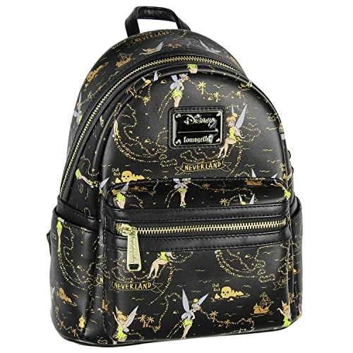 Flash Sale ๐ Loungefly Disney Tinkerbell Neverland Treasure Map All-Over Print Little Bit Of Pixie Dust Mini ๐ Backpack ๐ฅ - Image 4