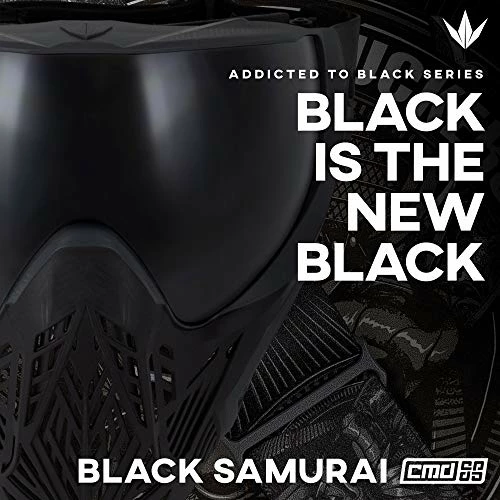 New ⭐ Unkerkings CMD Paintball Goggles/Masks Black Samura ✨ - Image 2