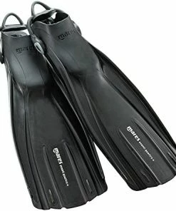 Outlet 🌟 Avanti Quattro Plus Open Heel Bungee Strap Fin Black 🎉