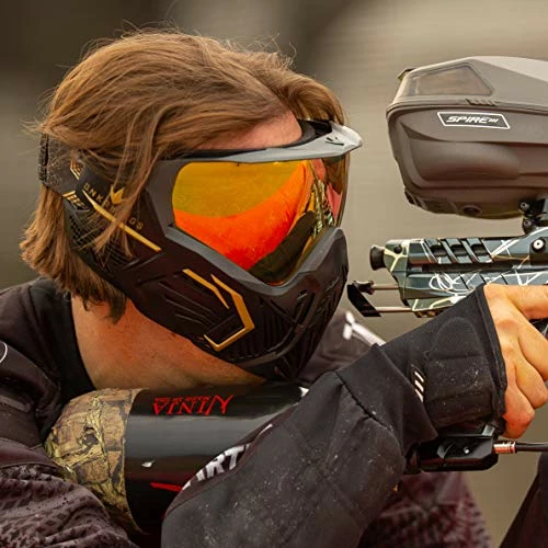 New ⭐ Unkerkings CMD Paintball Goggles/Masks Black Samura ✨ - Image 4