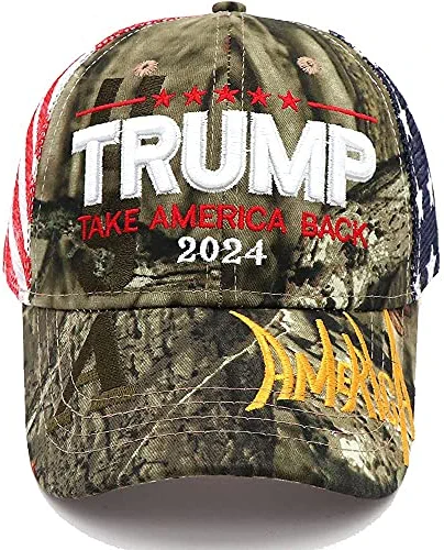 Buy ๐งจ Trump Hat Donald Trump 2024 Hat Take America Back Save America MAGA Hat FJB Embroidery Adjustable Trucker Cap For Men ๐ฉ Women T8red ๐ - Image 5