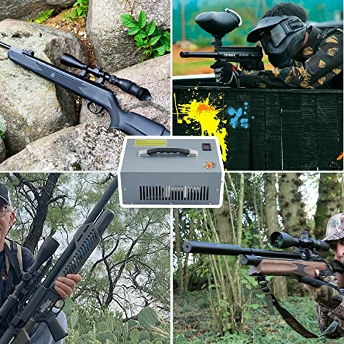 Deals ๐ CREWORKS High-Pressure Electric PCP Pump - 12L/min Portable PCP Air Compressor 4500 PSI 110V, Fast Air Rifle Pistol Paintball Tank Air Pump, 12V HPA Compressor 30mpa ๐ - Image 5