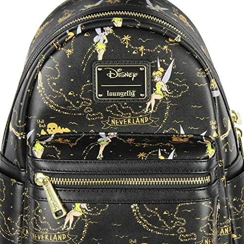 Flash Sale ๐ Loungefly Disney Tinkerbell Neverland Treasure Map All-Over Print Little Bit Of Pixie Dust Mini ๐ Backpack ๐ฅ - Image 2